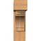 Ekena Millwork Merced Block Smooth Bracket w/ Offset Brace, Western Red Cedar, 7 1/2"W x 24"D x 24"H BKT0806X24X24MRC05SWR - alternate 4